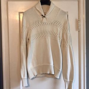 Creme Knit Turtleneck